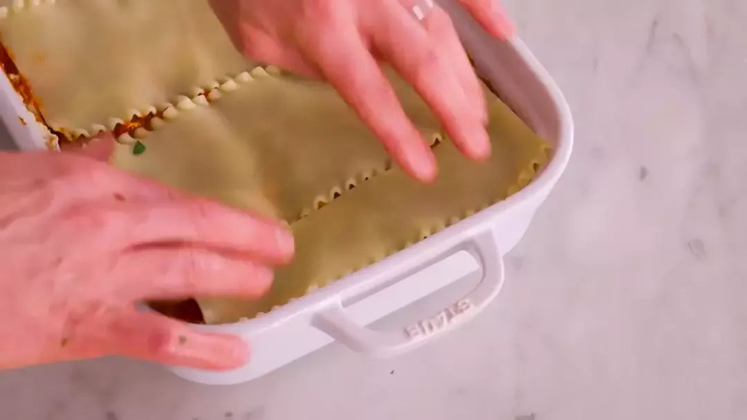 finished easy lasagna